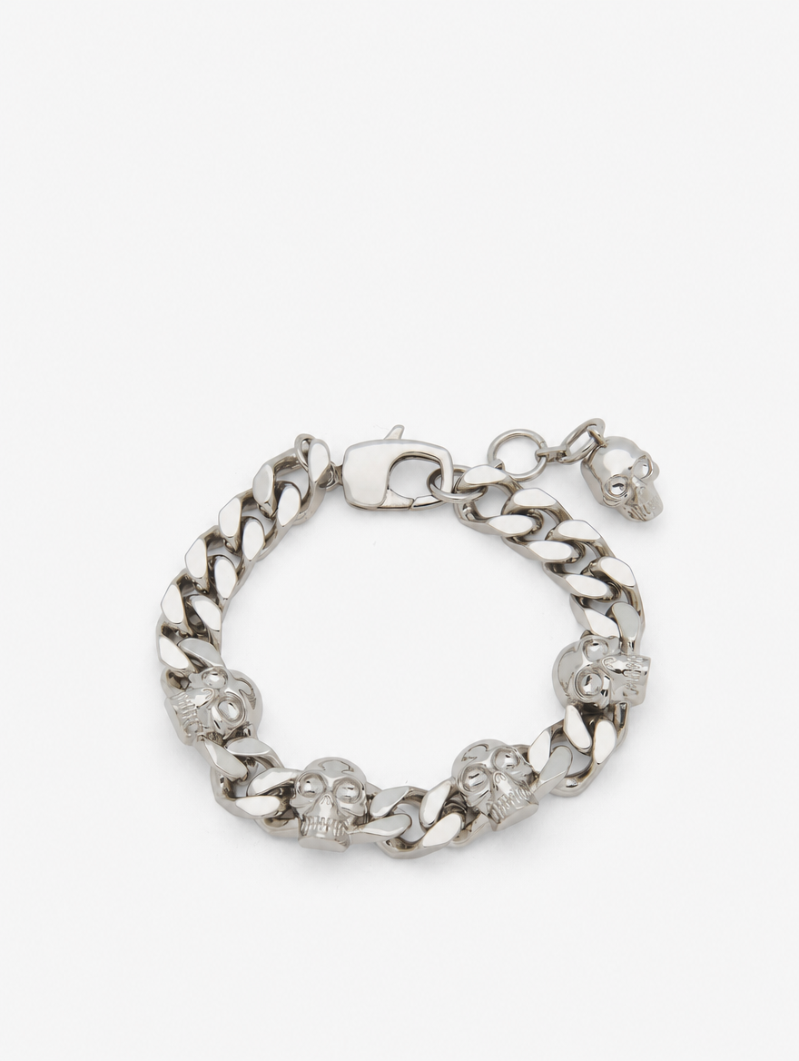 Skull chain bracelet