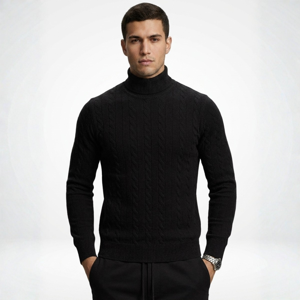 Onyx Cable Rollneck