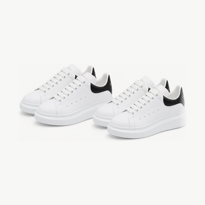 White / Black Heel + White / Black Heel