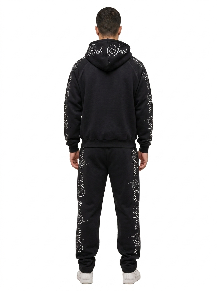 Script Hooded Set